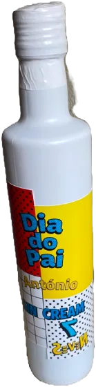 Garrafa Gin Cream 7 personalizada — para o pai