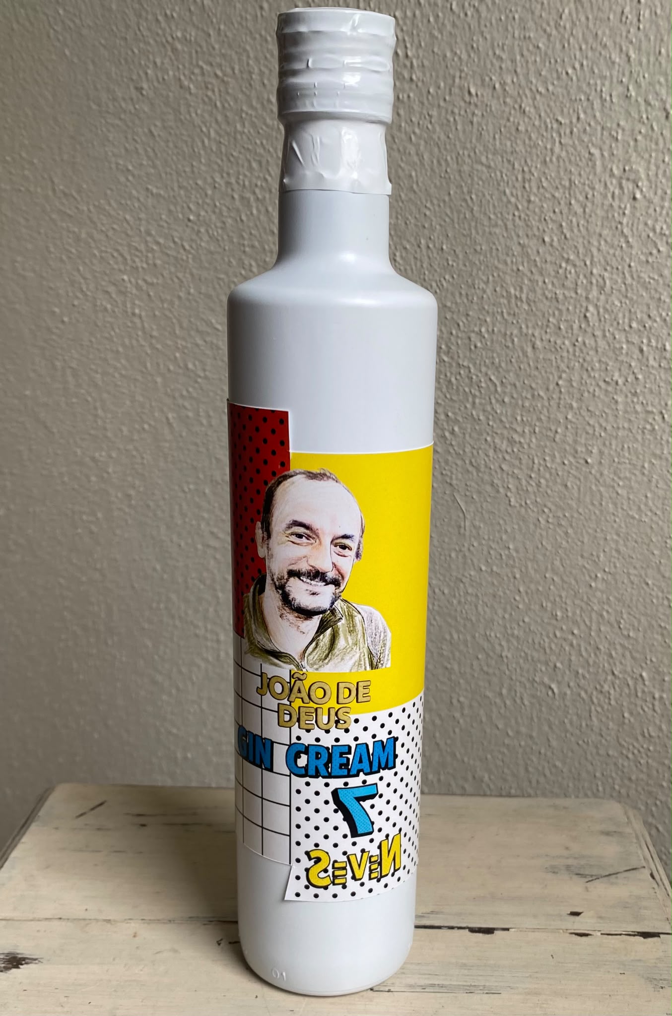 Botella Gin Cream 7 personalizada
