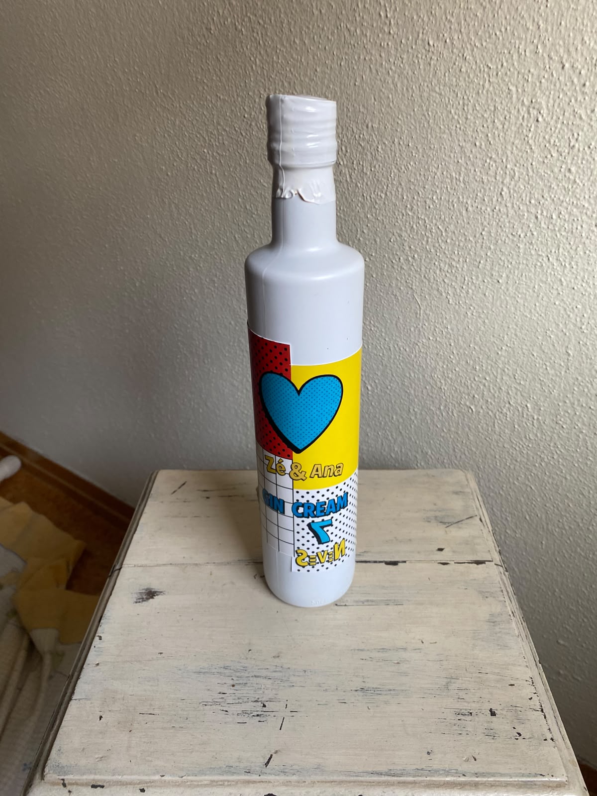Botella Gin Cream 7 personalizada