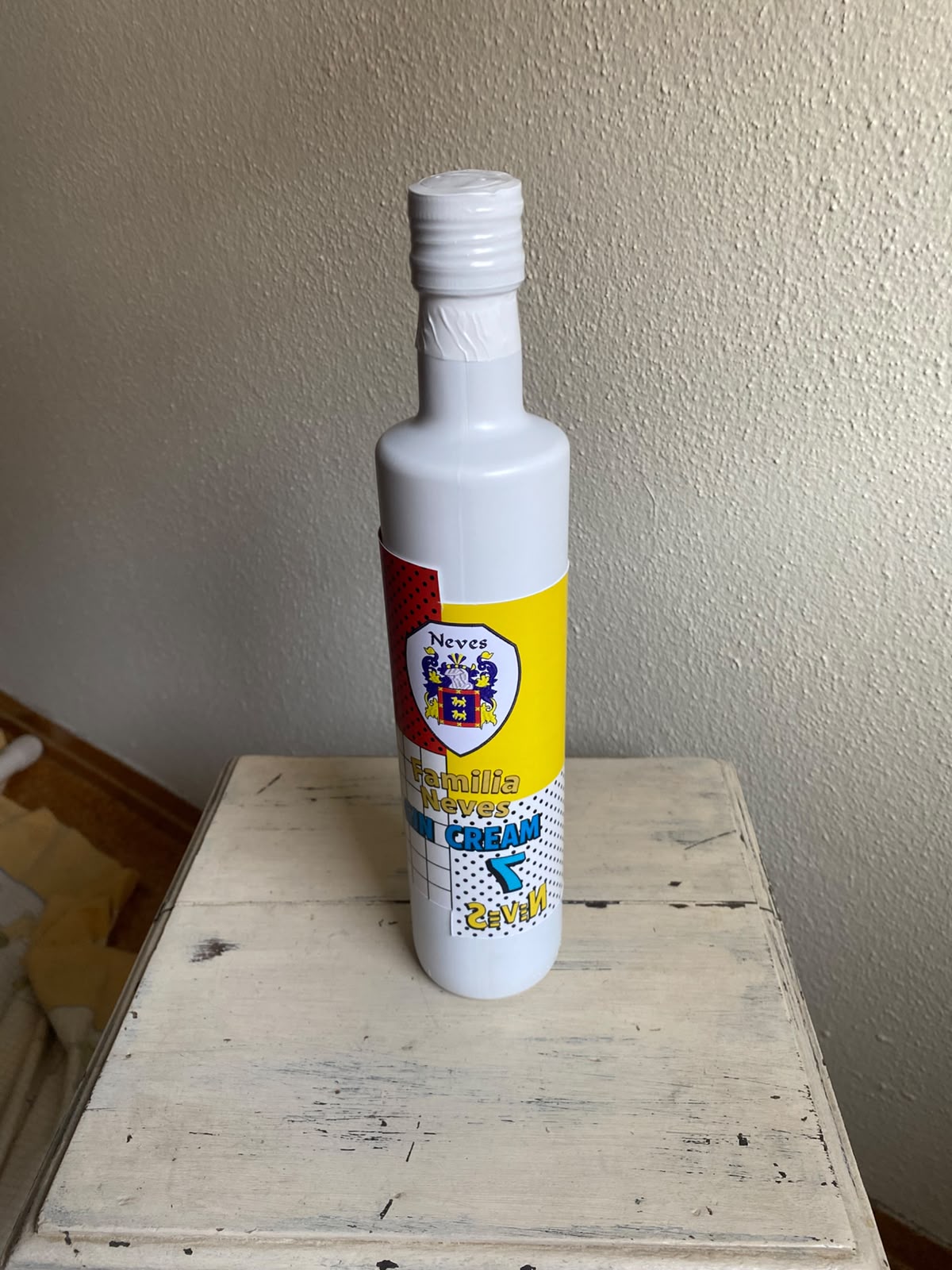 Botella Gin Cream 7 personalizada
