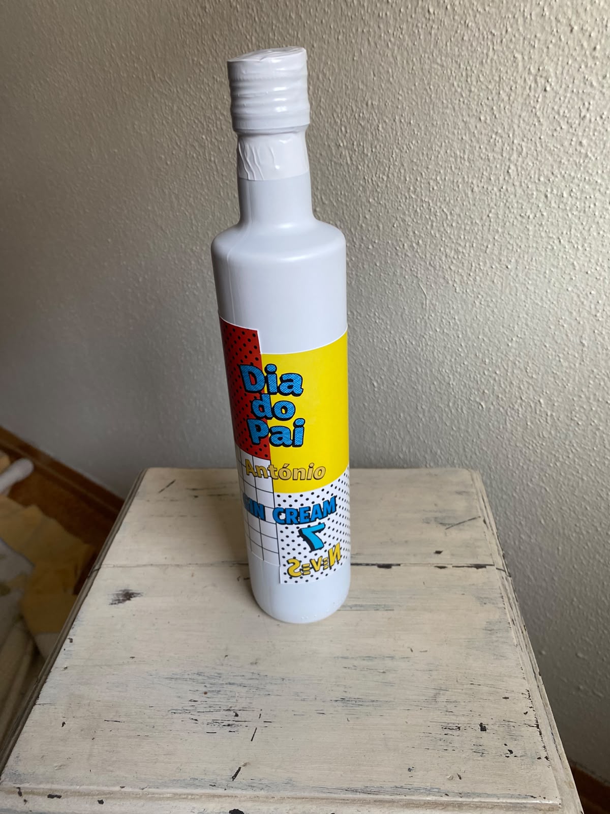 Botella Gin Cream 7 personalizada