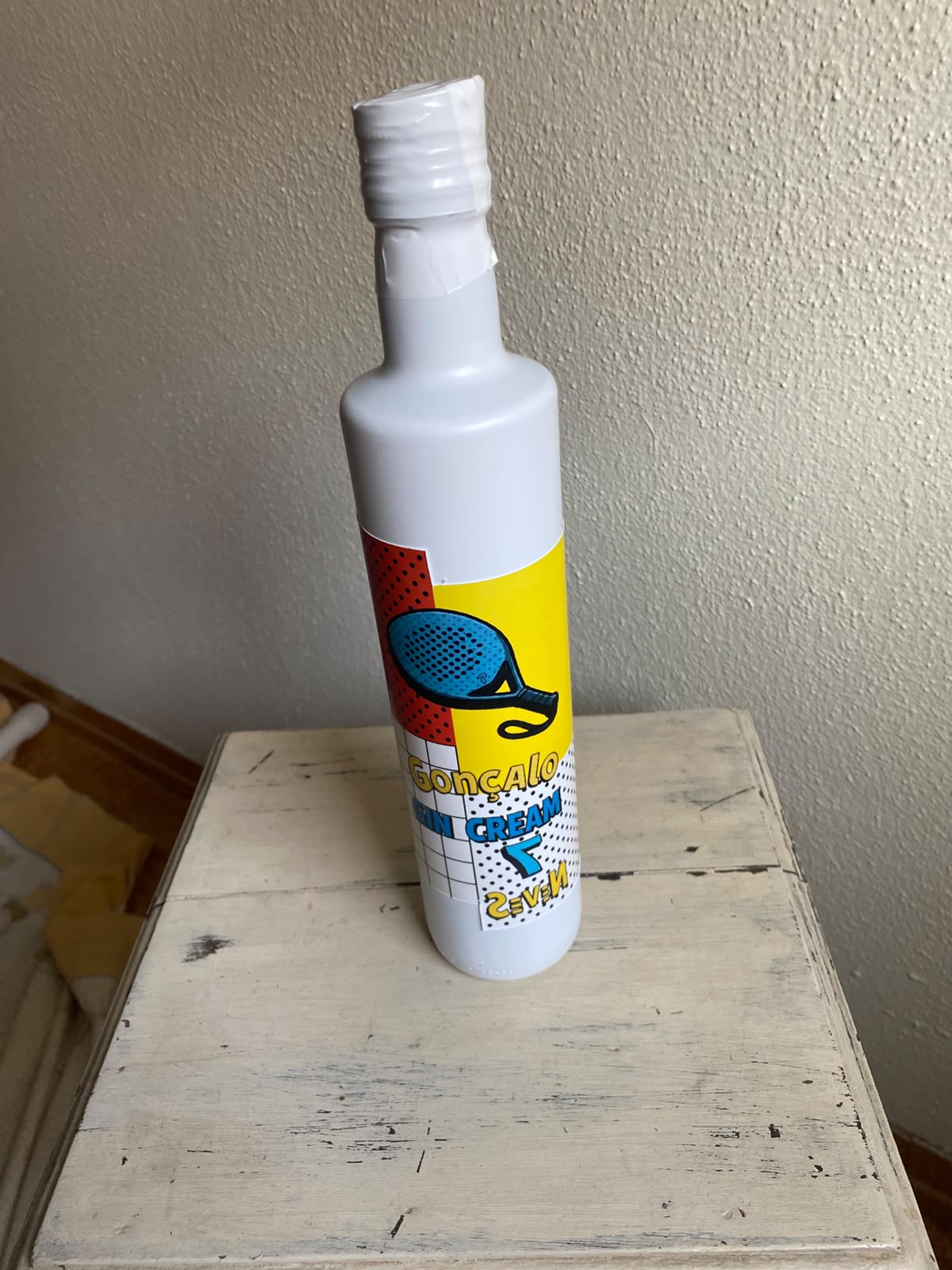 Botella Gin Cream 7 personalizada