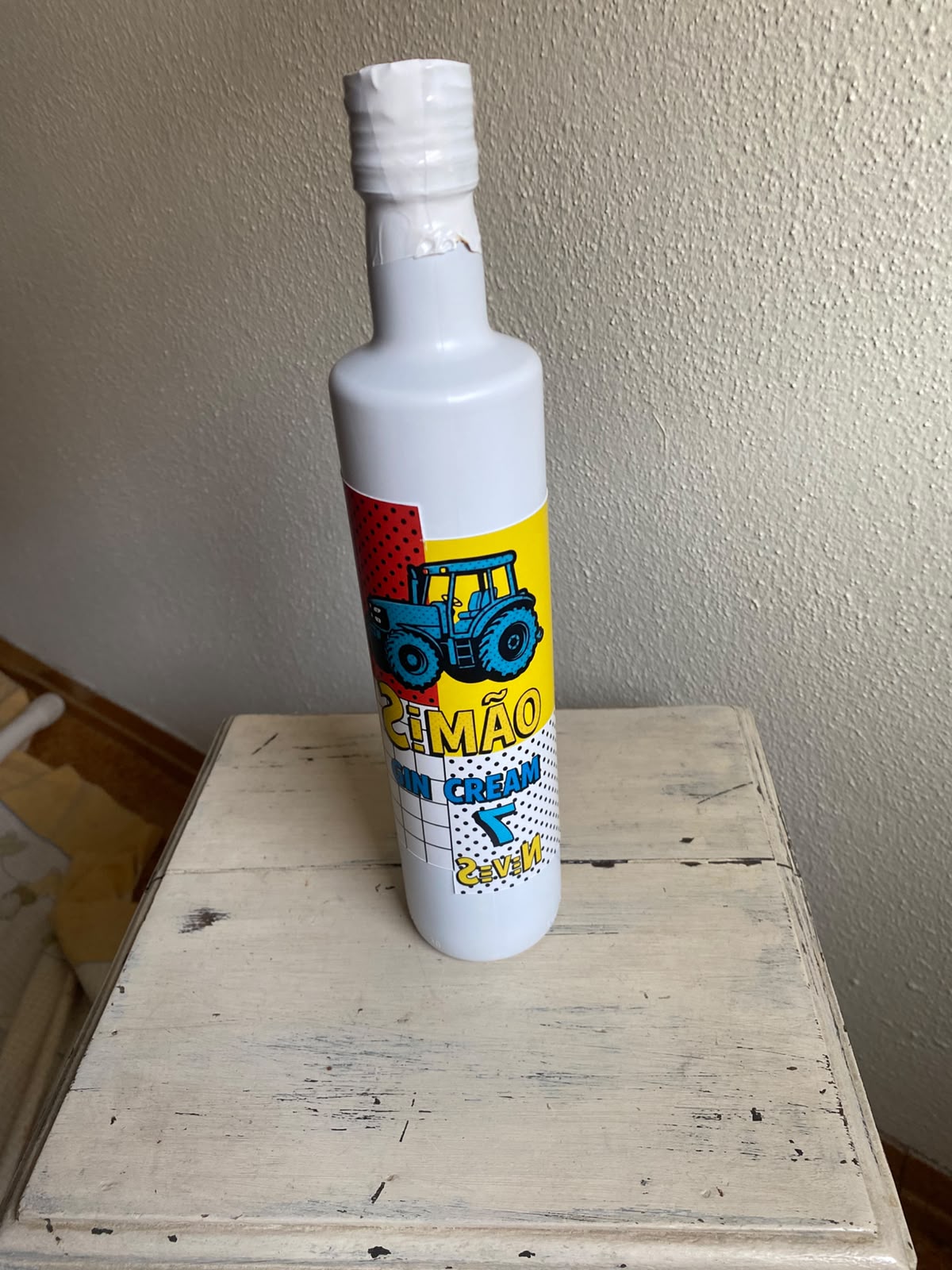 Botella Gin Cream 7 personalizada