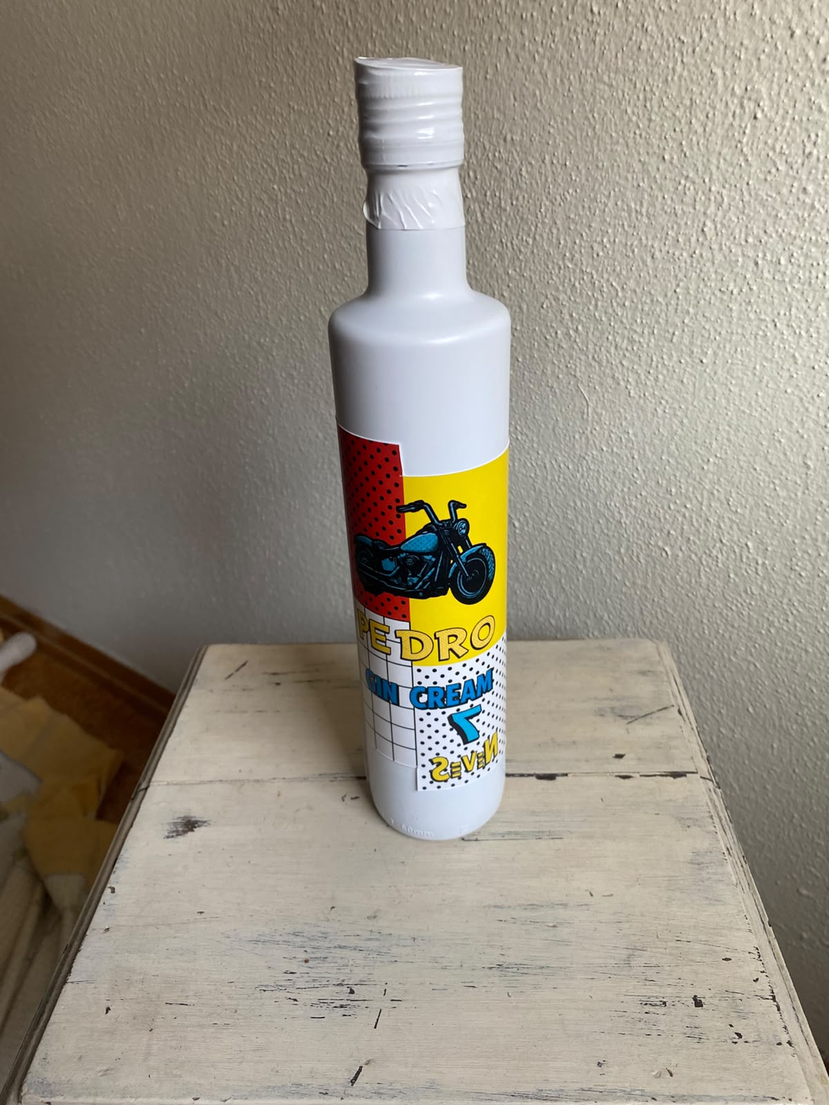 Botella Gin Cream 7 personalizada